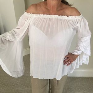 Surf gypsy white blouse